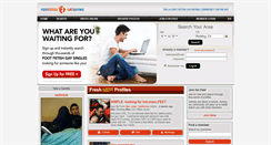 Desktop Screenshot of footfetishgaydating.com
